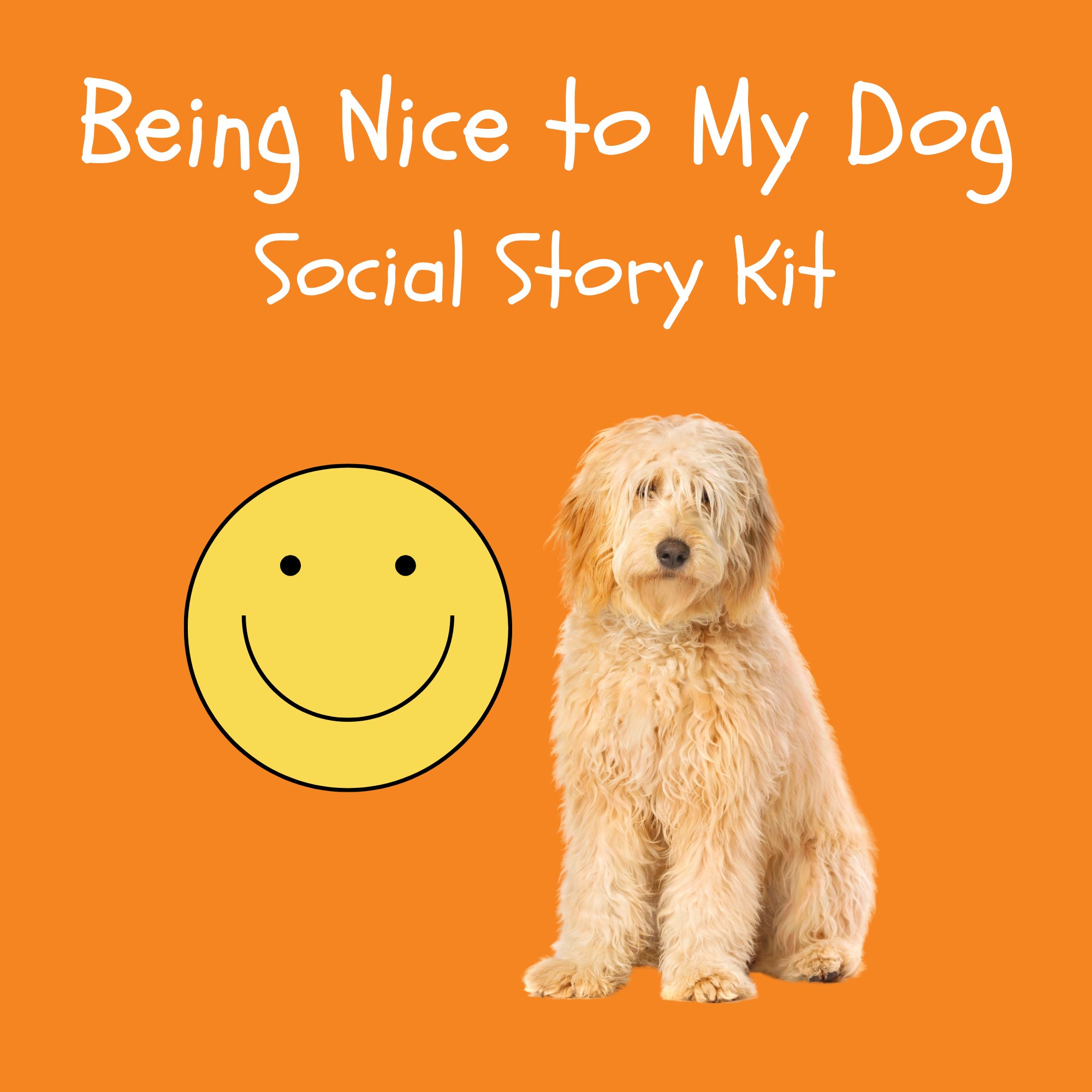 Being Nice to My Dog Social Story Kit kit cover