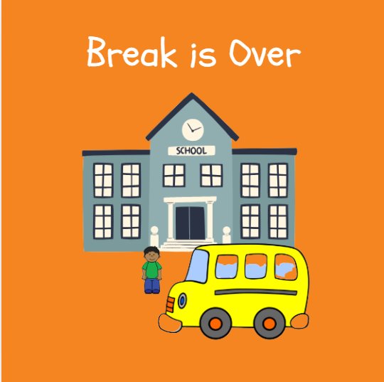 Break is Over kit cover