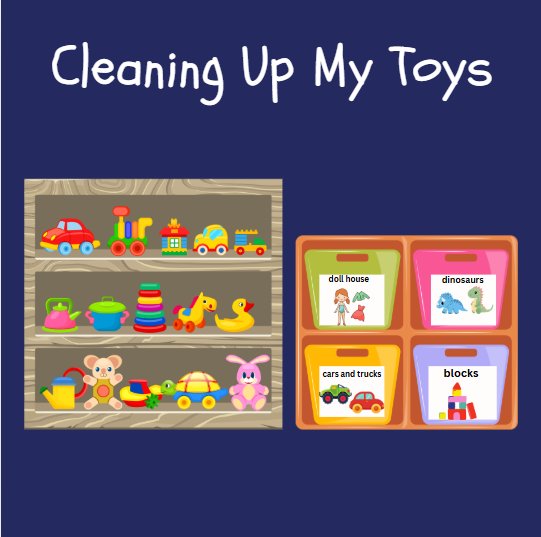 Cleaning Up My Toys kit cover