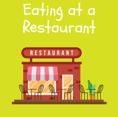 Eating at a Restaurant kit cover