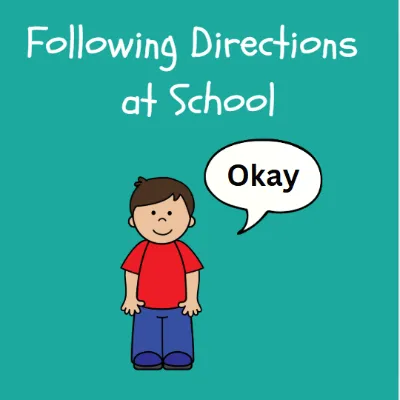 Following Directions at School kit cover