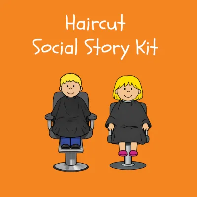Haircut Social Story Kit kit cover