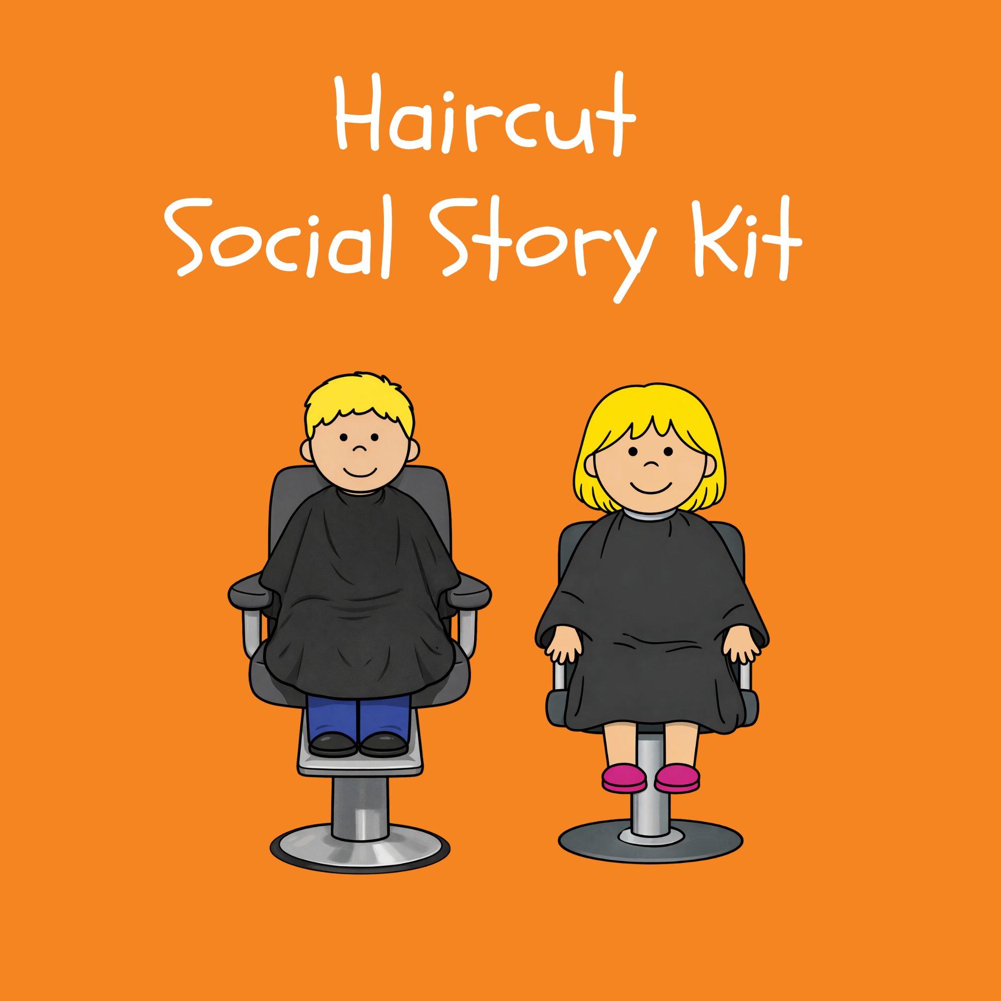 Haircut Social Story Kit kit cover