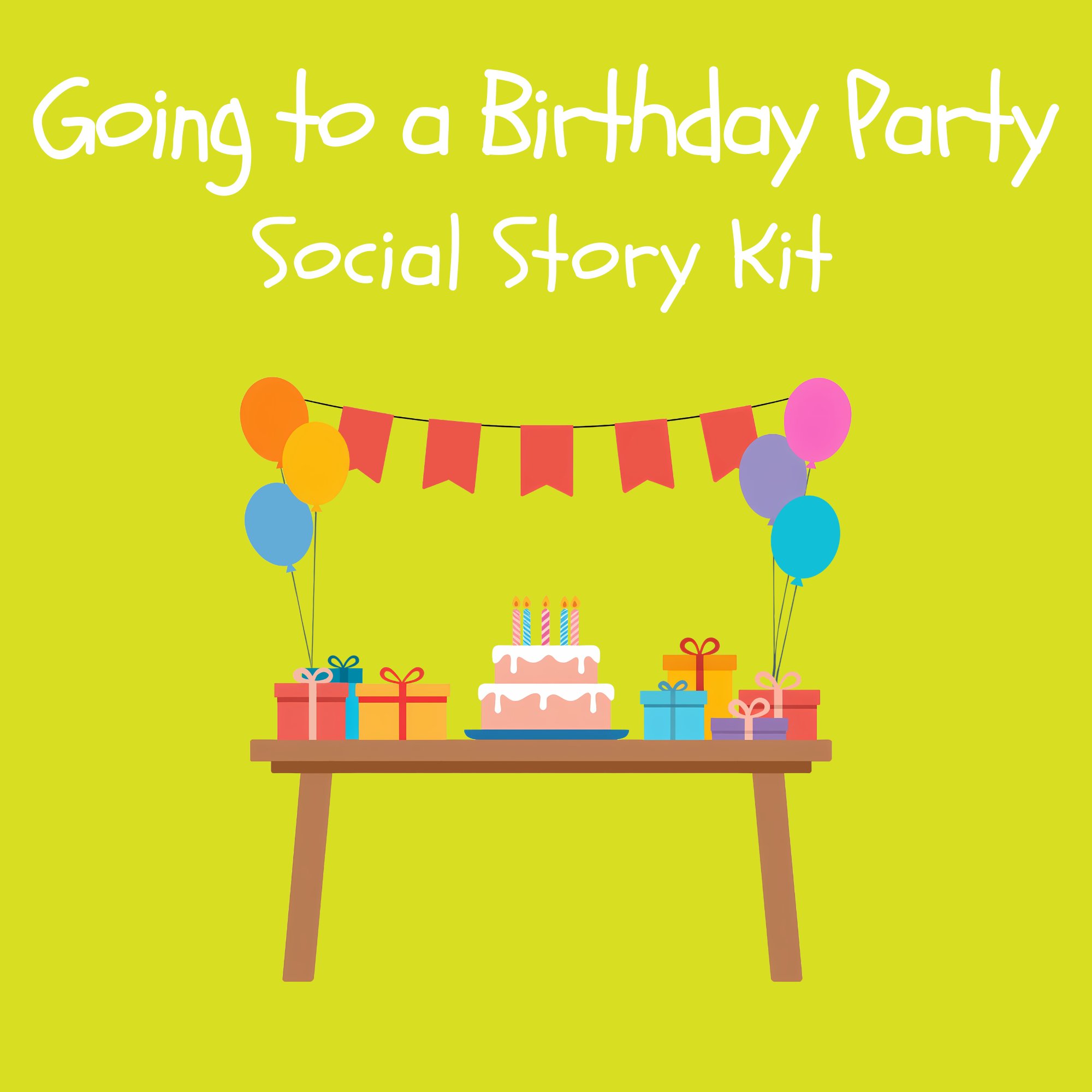 Going to a Birthday Party kit cover