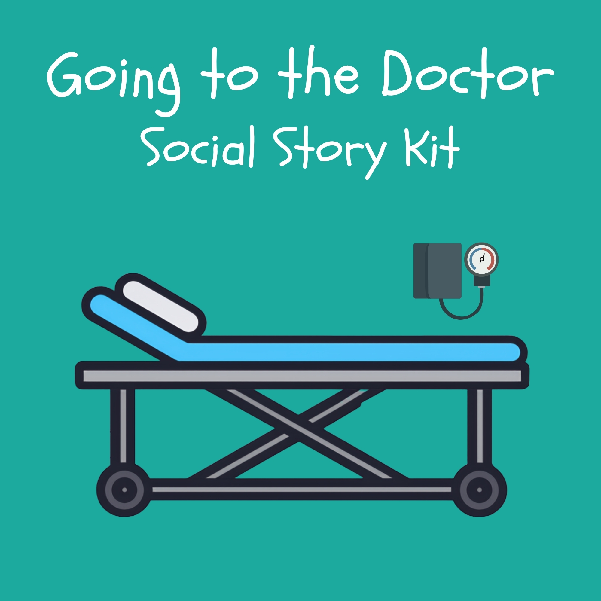 Going to the Doctor Social Story Kit kit cover