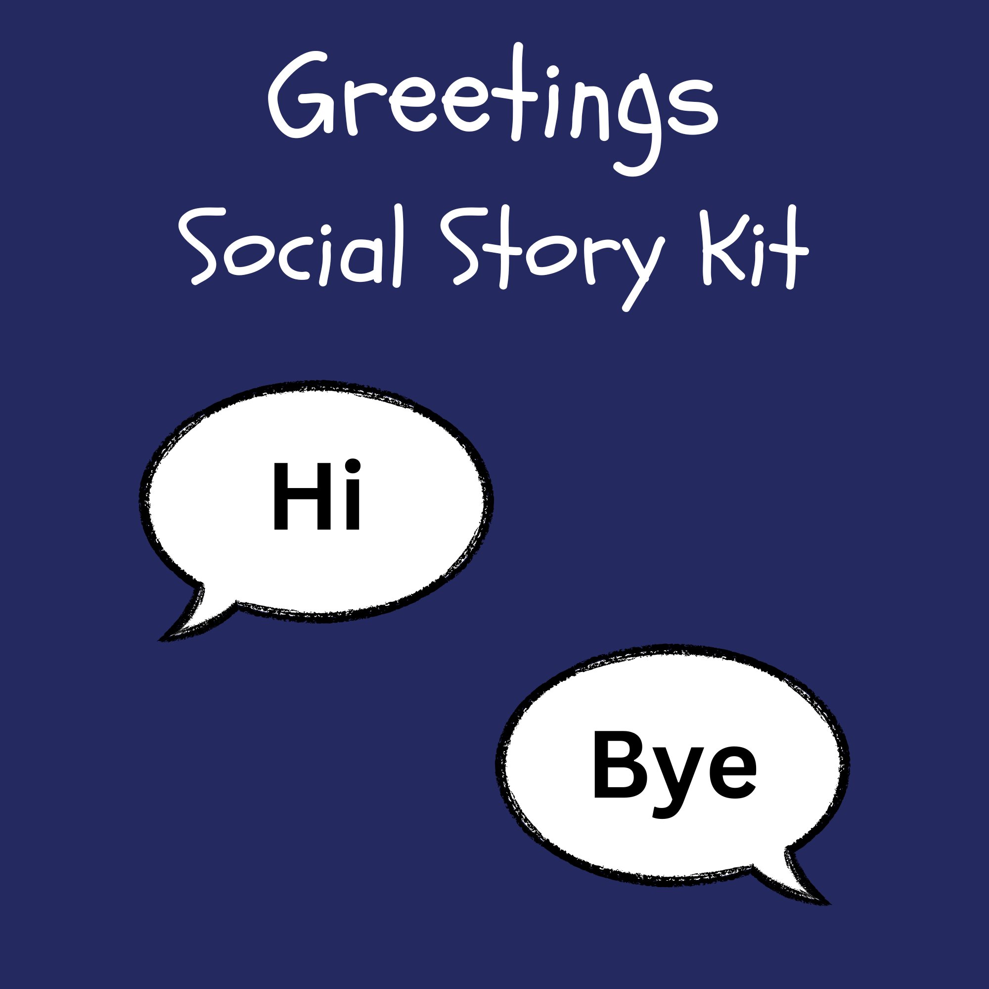 Greetings Social Story Kit kit cover