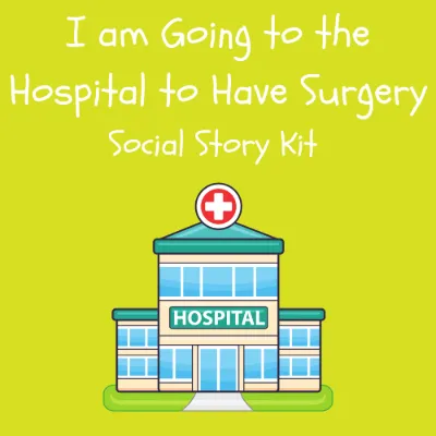 I am Going to the Hospital to Have Surgery kit cover