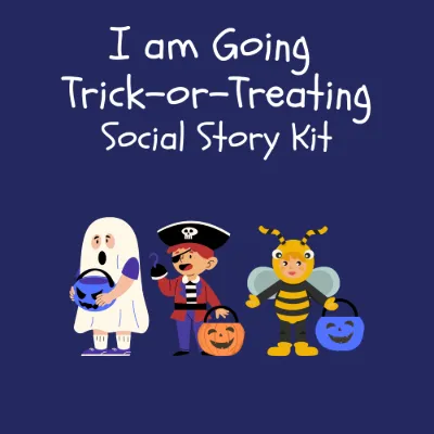 Trick-or-Treat Social Story Kit kit cover