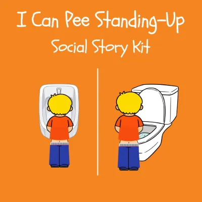 I Can Pee Standing-Up kit cover