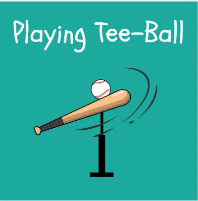 Playing Tee-Ball kit cover